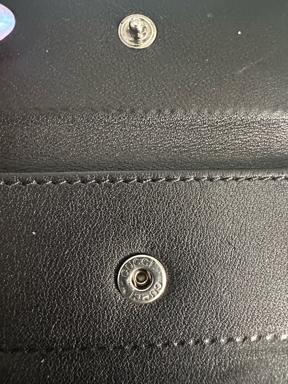 Gucci Black Embossed GG Leather Bifold Wallet - Picture 9 of 11